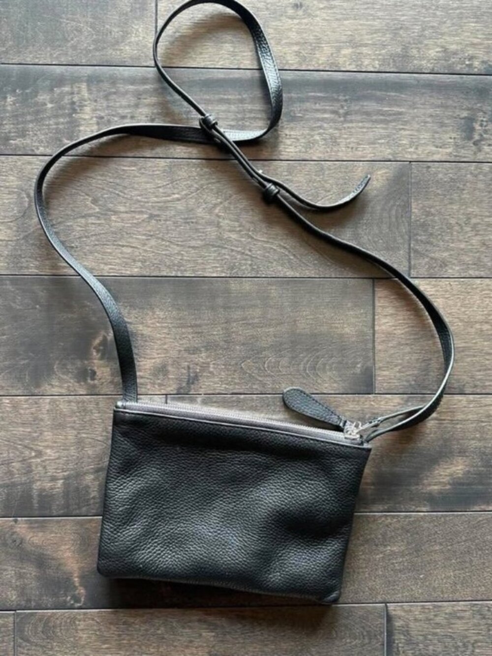 Banana Republic Pebbled Leather Crossbody Bag
